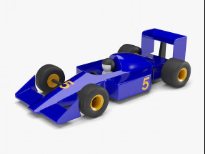 zawodnik F1 Model 3D