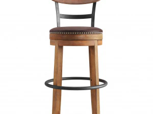 swivel bar stool 3D Model