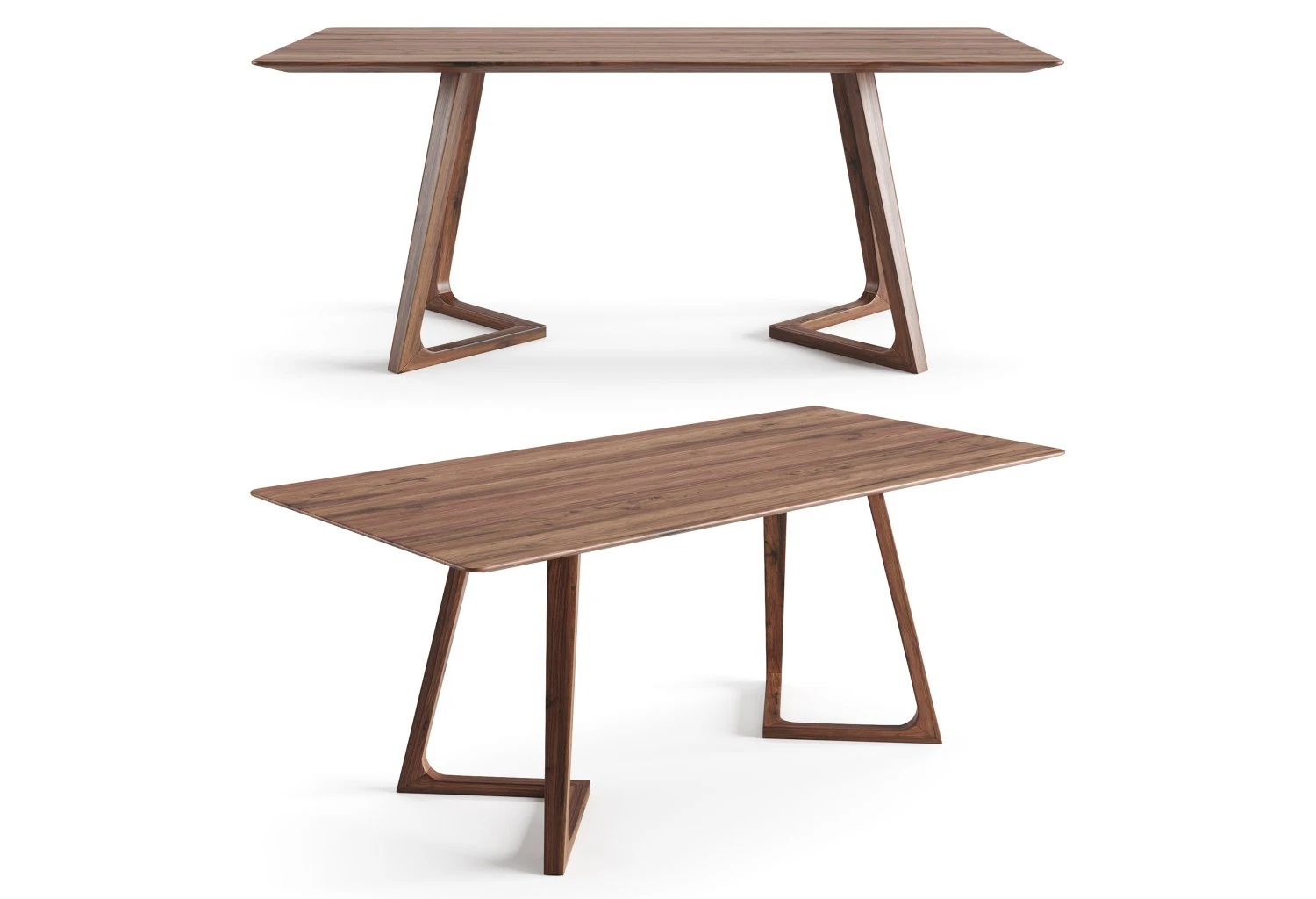 godenza dining table 3D Model .c4d .max .obj .3ds .fbx .stl .blend 