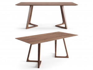 godenza dining table 3D Model
