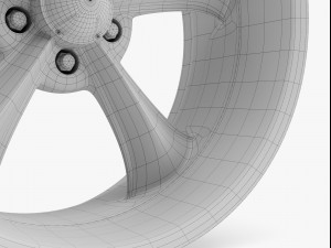 ridler 695 wheel Modèle 3D