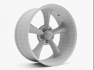 ridler 695 wheel Modèle 3D