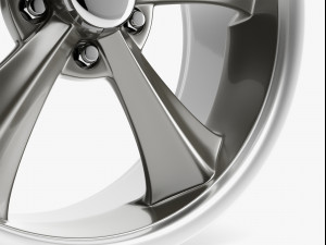 rocket racing booster wheel 3D Model