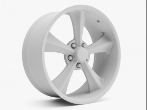 rocket racing booster wheel 3D Model