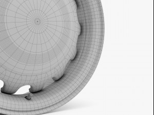 us wheel artillery 555 3D Model