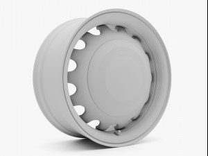 us wheel artillery 555 3D Model