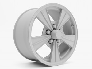 radir tri rib wheel 3D Model