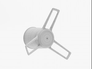 radir tri rib wheel 3D Model