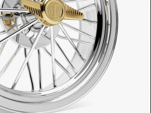 Texan wire wheel 3D Model