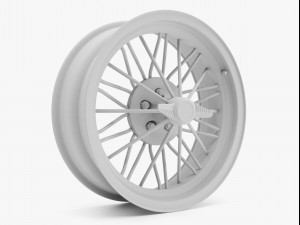 Texan wire wheel 3D Model