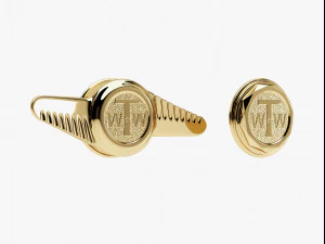 テキサス製ワイヤーホイール 3Dモデル