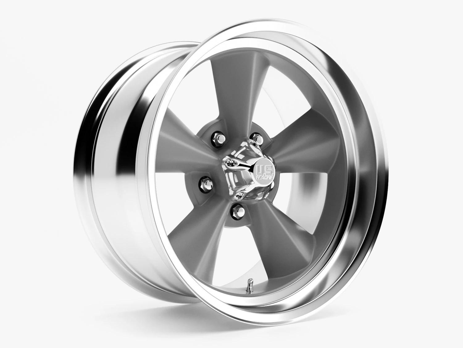 us mags standard u102 wheel 3D Model .c4d .max .obj .3ds .fbx .stl .blend 