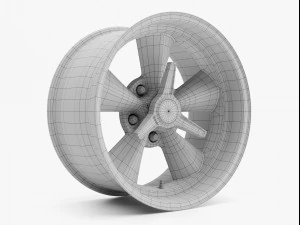 us mags standard u102 wheel 3D Model