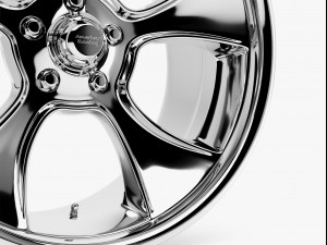 american racing vn474 gasser wheel 3D Model