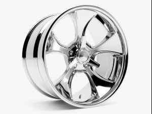 american racing vn474 gasser wheel 3D Model