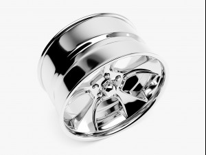 american racing vn474 gasser wheel 3D Model