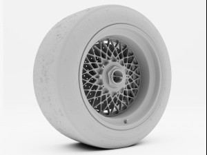 bbs e55 goodyear eagle v2 combo 3D 모델