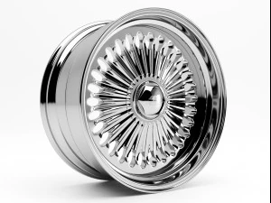 billet specialties gs47 wheel 3D Model