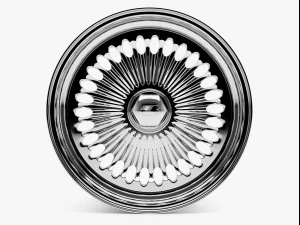 billet specialties gs47 wheel 3D Model