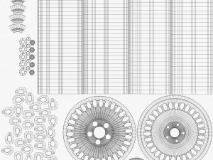 billet specialties gs47 wheel 3D Model