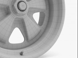Bbs dls centerlock wheels 3D Model