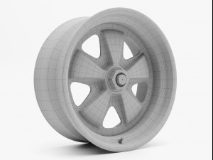 Bbs dls centerlock wheels 3D Модель