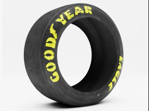 굿이어 이글 타이어 v2 3D 모델