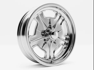 Rebelde Americano Starburst - Aparafusado Modelo 3D