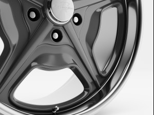 Billet Specialties Speedway Wheel 3D 모델