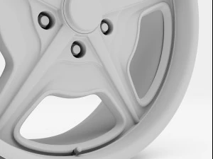 Billet Specialties Speedway Wheel 3D Model