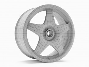 Speedline Champion Wheel 3D Model