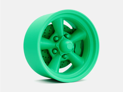 1-24 Scale 15x8 Torq Thrust D Wheel and Brake 3D Print Model