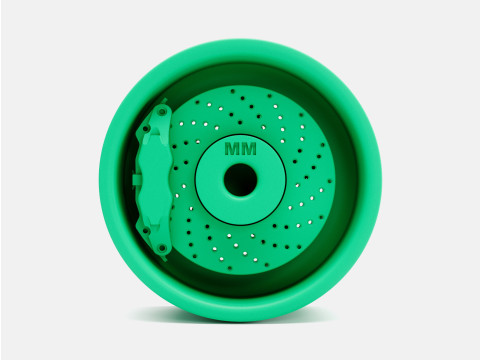 1-24 Scale 15x8 Weld Pro Star Wheel and Brake 3D Принт Модель
