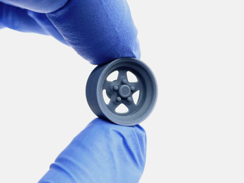 1-24 Scale 15x8 Weld Pro Star Wheel and Brake 3D Принт Модель