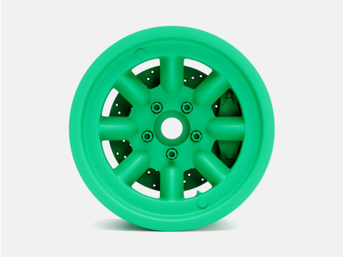 1-24 Scale 15x8 Minilite Wheel and Brake 3D Print Model