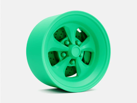 Roda e freio Keystone Klassic escala 1-24 15x8 Modelo de Impressão 3D