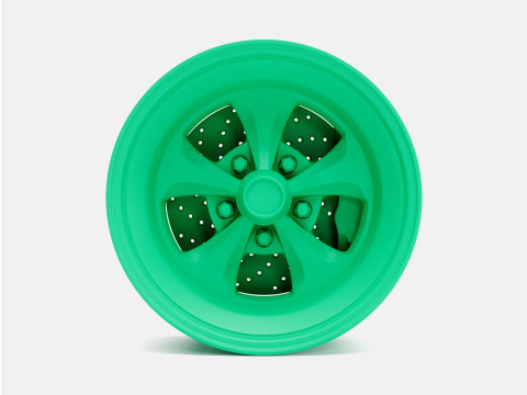 1-24 Scale 15x8 Keystone Klassic Wheel and Brake 3D Druckmodell