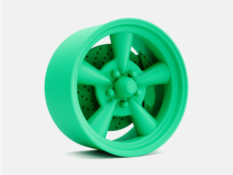 1-24 Scale 15x8 Pacer Supreme Wheel and Brake 3D Print Model