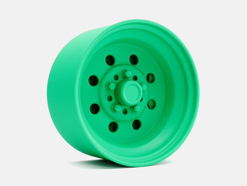 1-24 Scale 15x8 Weld Draglite Wheel and Brake 3D Принт Модель .c4d .max .obj .3ds .fbx .stl .blend 