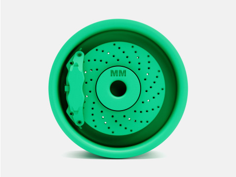 1-24 Scale 15x8 Weld Draglite Wheel and Brake 3D Принт Модель