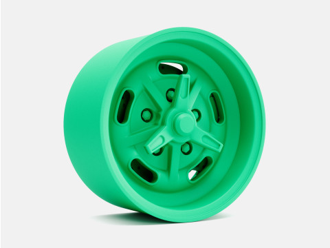 1-24 Scale 15x8 Kidney Bean Wheel and Brake 3D Print Model