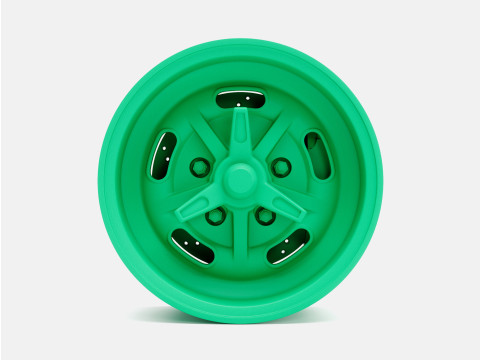1-24 Scale 15x8 Kidney Bean Wheel and Brake Model do druku 3D