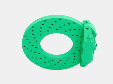 1-24 Scale 15 Inch Disc Brake 3D Print Model
