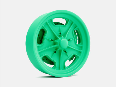 1-24 Scale 15x45 American Rebel Starburst Wheel and Brake 3D Print Model