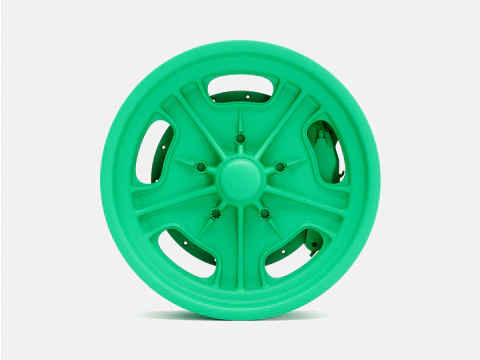 1-24 Scale 15x45 American Rebel Starburst Wheel and Brake 3D Print Model