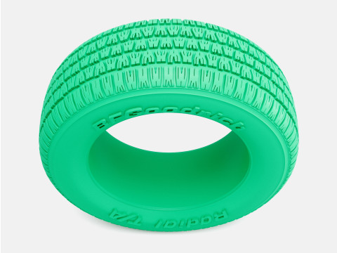 1-24 Scale 15x8 BFGoodrich Radial T-A Tire 245-60-15 3D 프린트 모델