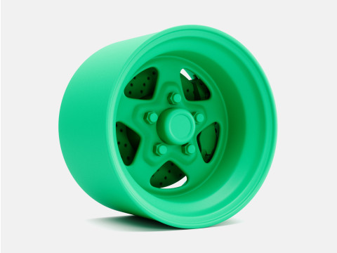 1-24 Scale 15x10 Weld Pro Star Wheel and Brake 3Dプリントモデル