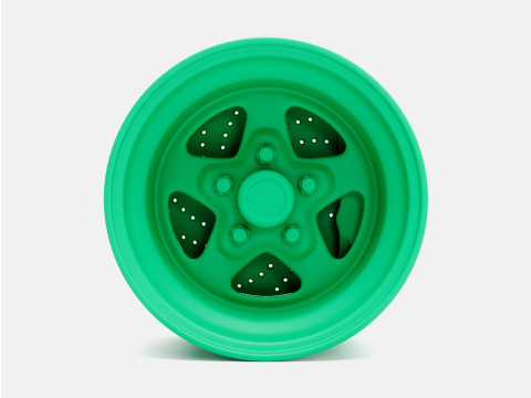 1-24 Scale 15x10 Weld Pro Star Wheel and Brake 3D Принт Модель