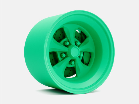 1-24 Scale 15x10 Keystone Klassic Wheel and Brake 3D 프린트 모델
