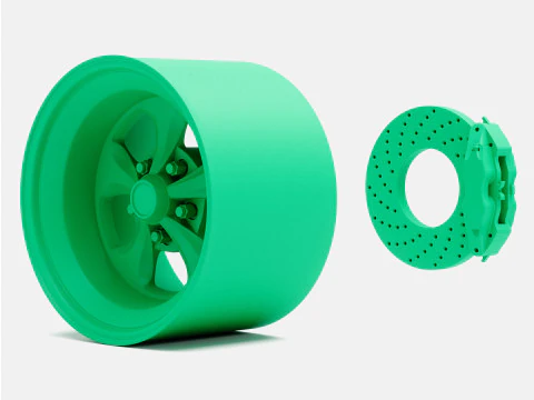 1-24 Scale 15x10 Keystone Klassic Wheel and Brake 3D Print Model